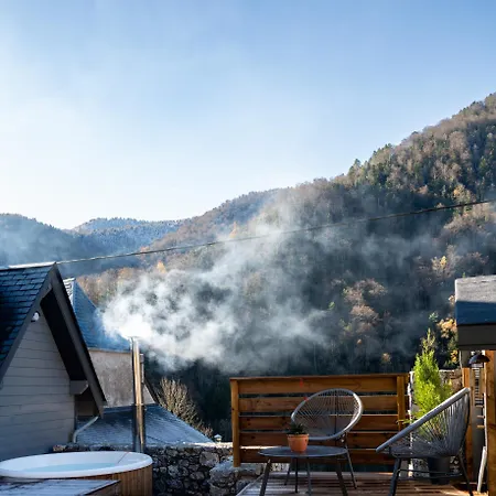 Le Rene-sens, 5p Avec Bain Nordique, Piscine Et Vue Pyrenees Boutx