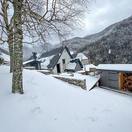 Σαλέ Le Rene-sens, 5p Avec Bain Nordique, Piscine Et Vue Pyrenees