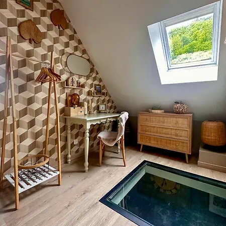 Le Rene-sens, 5p Avec Bain Nordique, Piscine Et Vue Pyrenees Σαλέ *