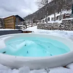 木屋 Renove - 5 Pers - Grande Terrasse - Bain Nordique A Jets - Piscine Boutx