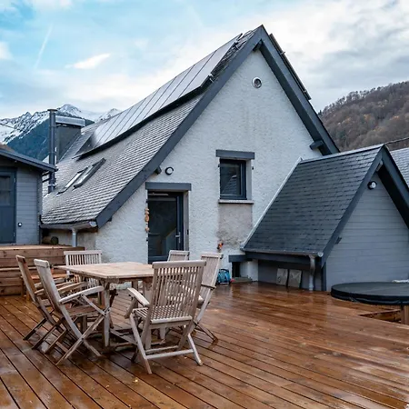 شاليه Le Rene-Sens, Chalet 5P Avec Bain Nordique, Piscine Et Vue Pyrenees *