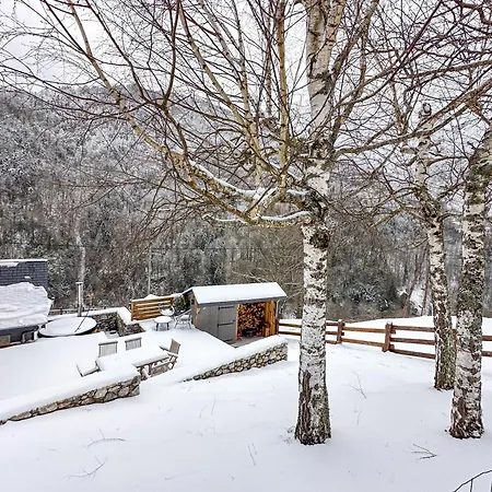 Le Rene-sens - 5 Pers - Grande Terrasse - Bain Nordique - Piscine シャレー *