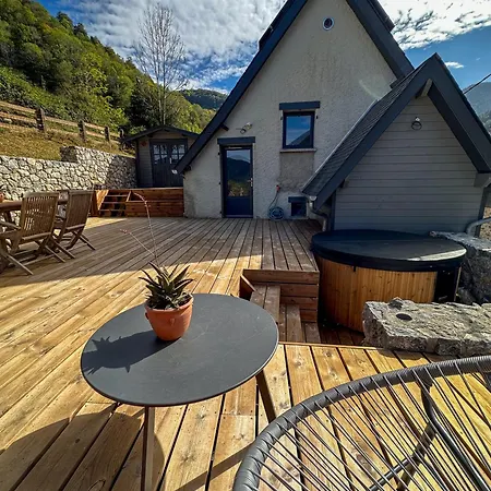 Le Rene-sens - 5 Pers - Grande Terrasse - Bain Nordique - Piscine * ブトゥー