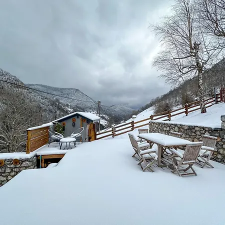 Horská chata Le Rene-sens, 5p Avec Bain Nordique, Piscine Et Vue Pyrenees