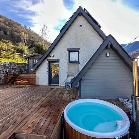 Le Rene-sens - 5 Pers - Grande Terrasse - Bain Nordique - Piscine