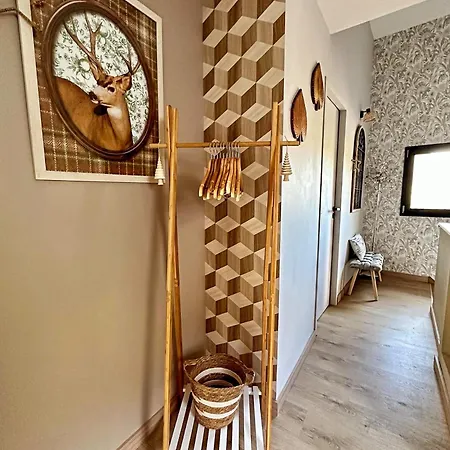 Le Rene-sens - 5 Pers - Grande Terrasse - Bain Nordique - Piscine シャレー