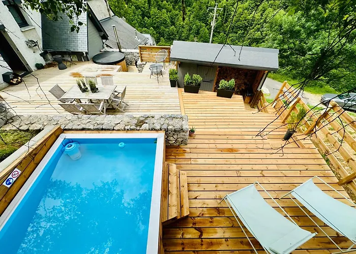 Le Rene-sens - 5 Pers - Grande Terrasse - Bain Nordique - Piscine Boutx