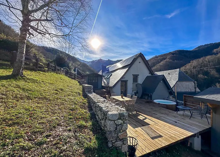 Le Rene-sens - 5 Pers - Grande Terrasse - Bain Nordique - Piscine * Boutx