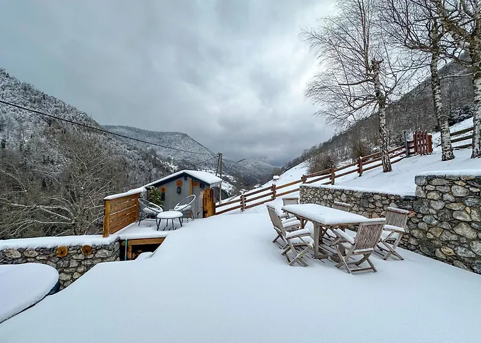 Chalet Le Rene-sens - 5 Pers - Grande Terrasse - Bain Nordique - Piscine