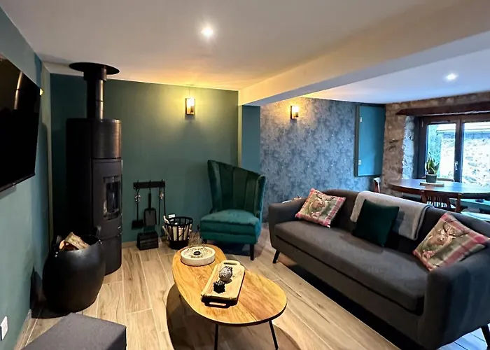 Le Rene-sens - 5 Pers - Grande Terrasse - Bain Nordique - Piscine