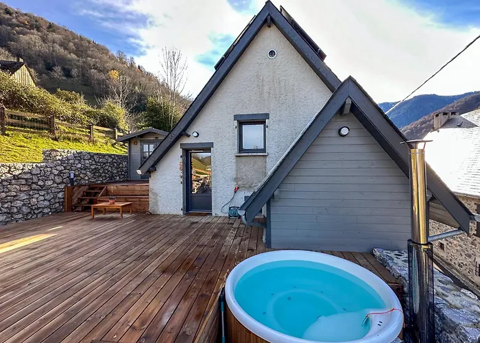 Le Rene-sens - 5 Pers - Grande Terrasse - Bain Nordique - Piscine